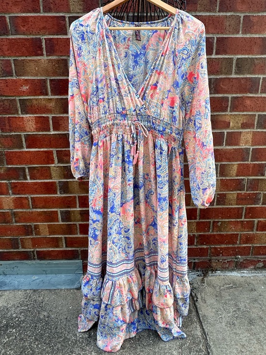 Me 2 Magic Dresses & Skirts - Me 2 Magic Anthropologie BOHO Maxi Ruffles Peasant Cottagecore Romantic Prairie